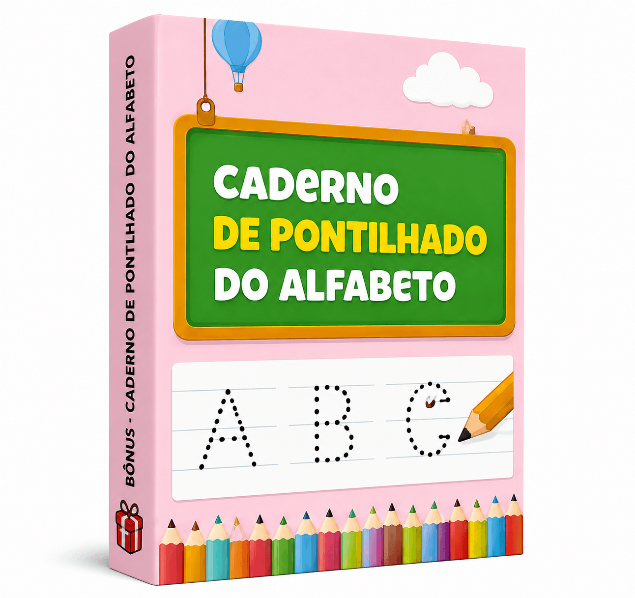 Caderno de Pontilhado do Alfabeto