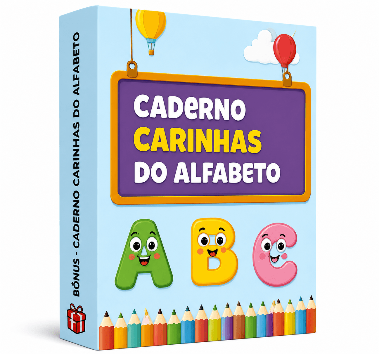 Caderno Carinhas do Alfabeto